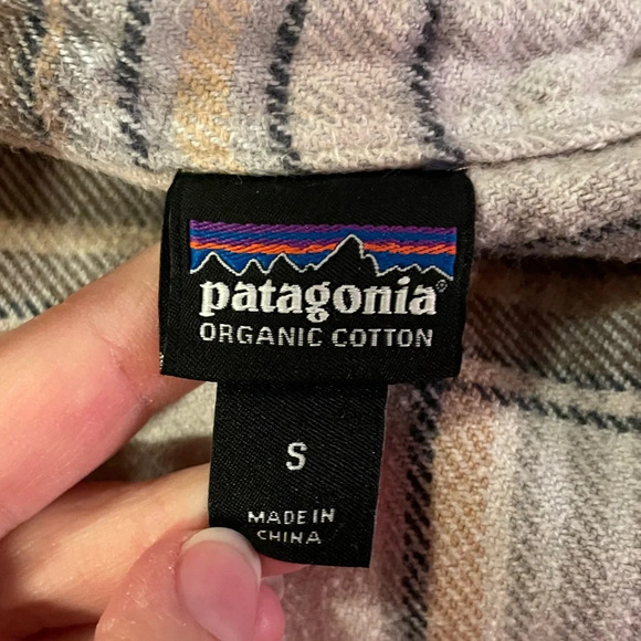 Patagonia women’s Fjord flannel shirt size S - Picture 3 of 6